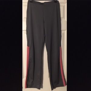 TEKGEAR Gray & Pink Yoga Active Pants